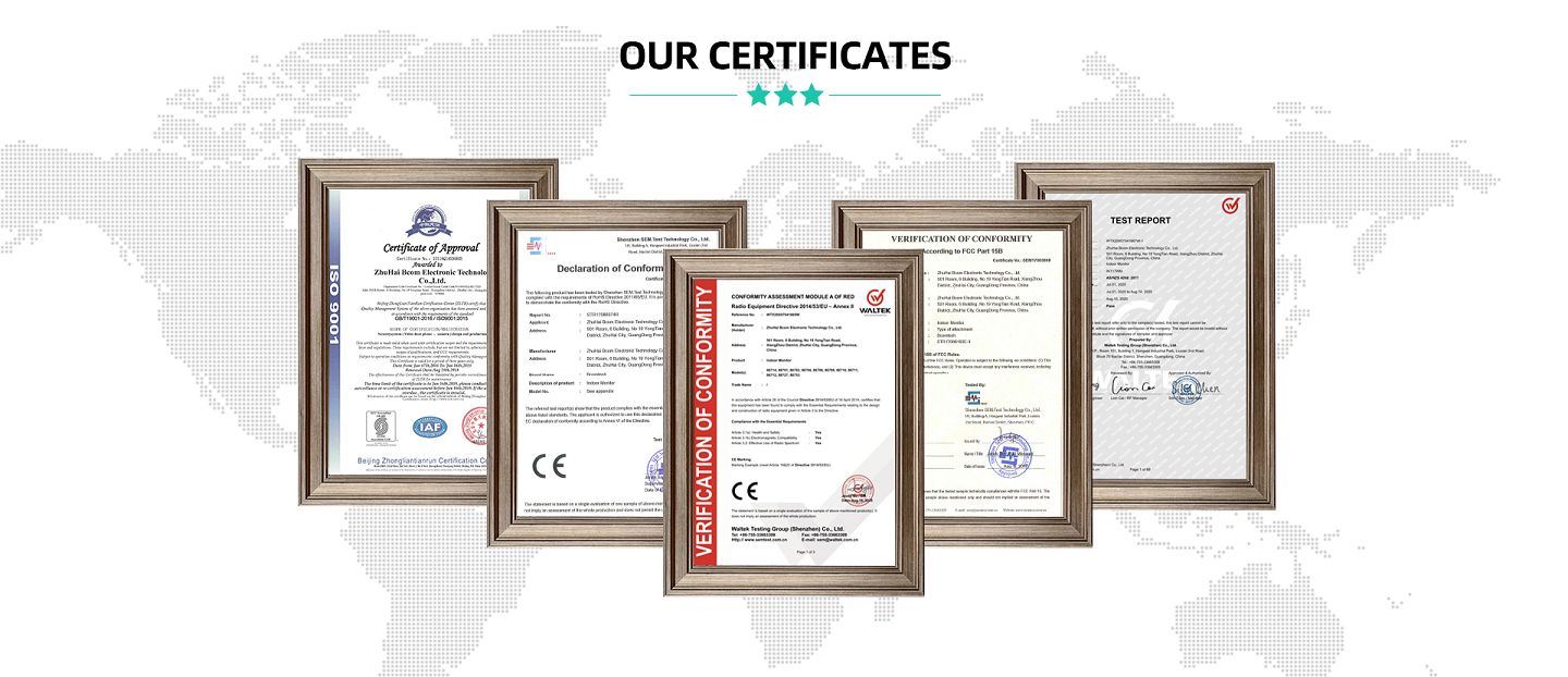 Video Door Entery SyTem Certificate(001)