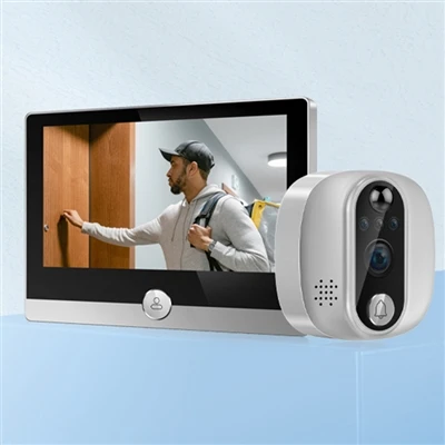 استخدام جرس الباب الذكي